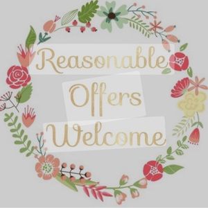 Reasonable offers welcome.